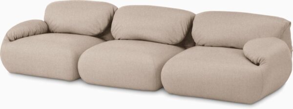 Luva Modular Sofa, Three Seater