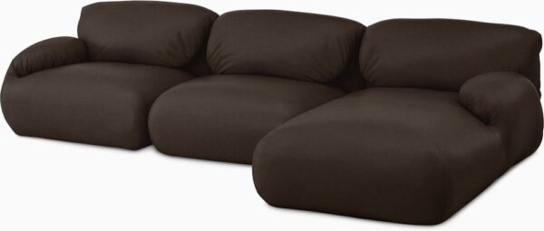 Luva Modular Sectional, Three Seater
