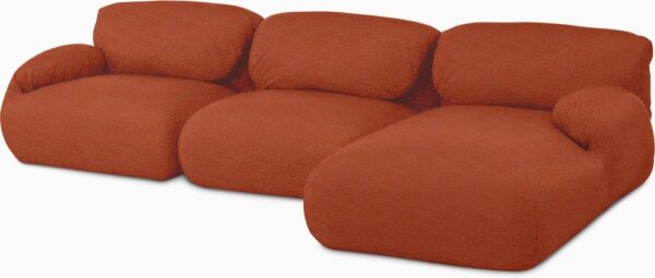 Luva Modular Sectional, Three Seater