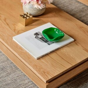 Pawson Drift Coffee Table, Carrara Marble