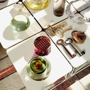 Eames Wire Base Low Table, Laminate