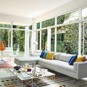 Eames Wire Base Low Table, Laminate