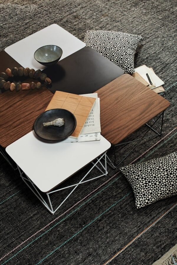 Eames Wire Base Low Table, Laminate