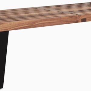 Nelson Platform Bench, Wood Base