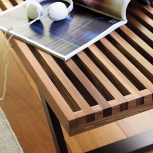 Nelson Platform Bench, Wood Base