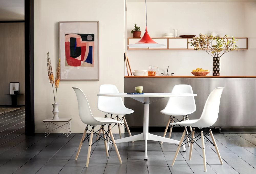 Eames Table, Square - Image 5