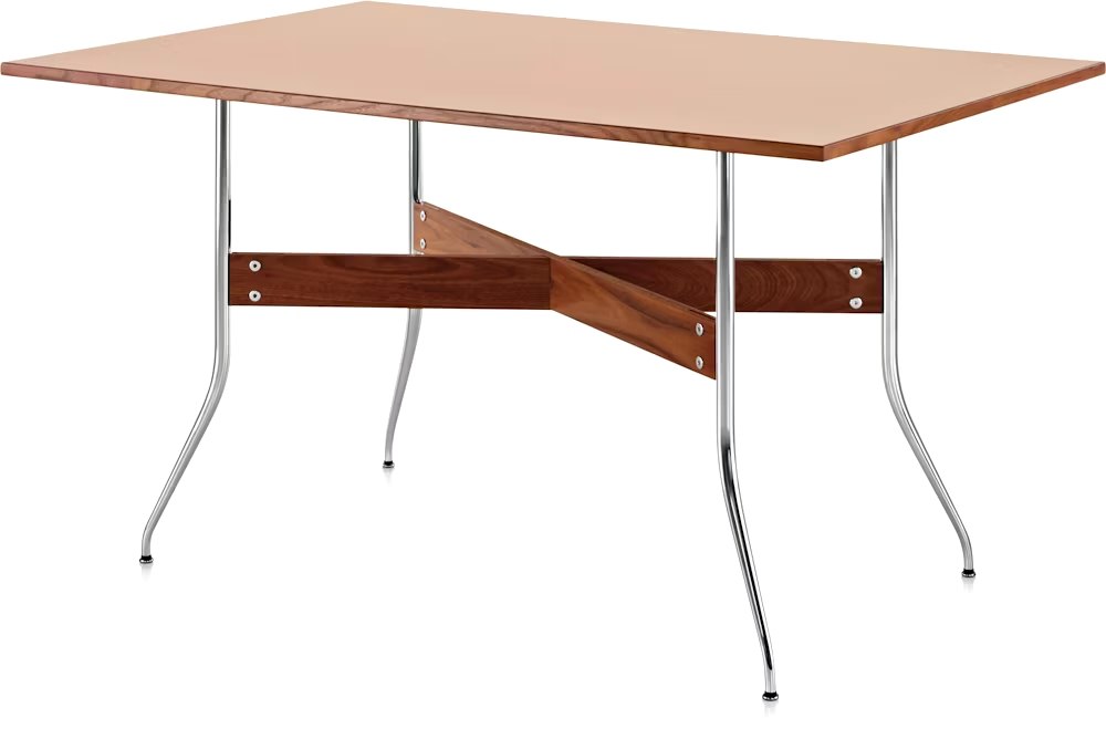 Nelson Swag Leg Table, Rectangular - Image 2