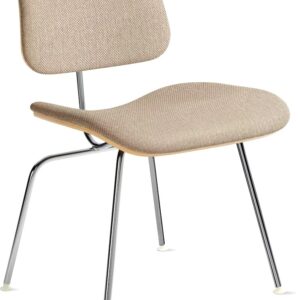 Eames Molded Plastic Dining Chair (EC-127), Upholstered