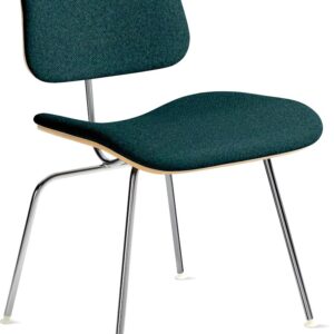 Eames Molded Plastic Dining Chair (EC-127), Upholstered