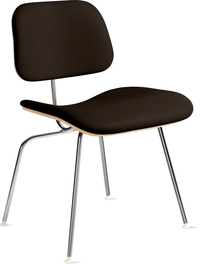 Eames Molded Plastic Dining Chair (EC-127), Upholstered - Image 7