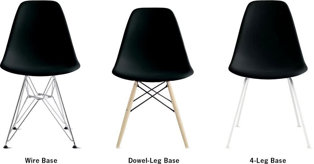 Eames Molded Plastic Side Chair - Image 6