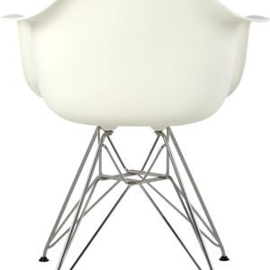 photo_5913318249267400131_y Eames Molded Plastic Armchair with Seat Pad