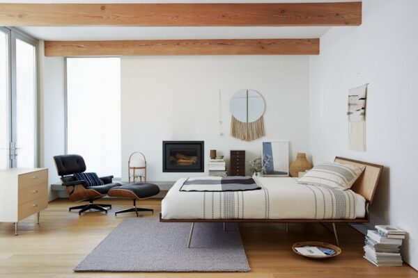 Nelson Thin Edge Bed, Veneer